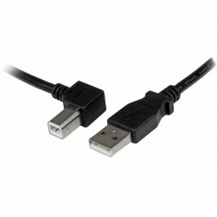 Кабель USB A — USB B Startech USBAB3ML Черный