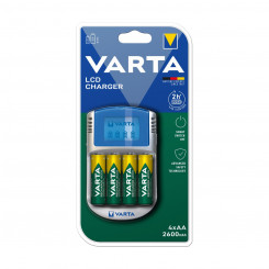 Charger + Rechargeable Batteries Varta -POWERLCD