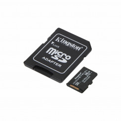 Карта памяти Micro SD с адаптером Kingston SDCIT2/16 ГБ 16 ГБ