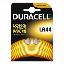 Alkaline Button Cell Batteries DURACELL LR44 LR44 1.5V (2 pcs)