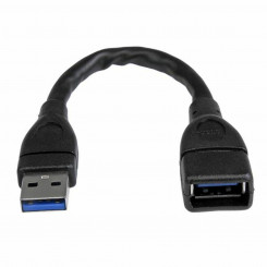 USB-kaabel Startech USB3EXT6INBK must