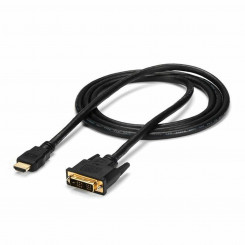HDMI to DVI adapter Startech HDMIDVIMM6           Black