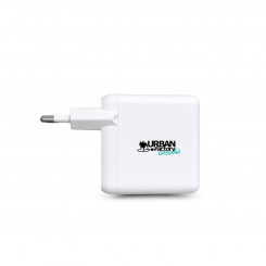 Настенное зарядное устройство + кабель USB C Urban Factory GSC65UF Белый
