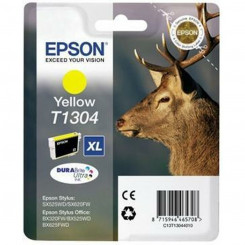 Оригинальный картридж Epson T1304 Желтый