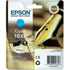Оригинальный картридж Epson 16XL, голубой