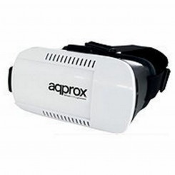 Virtual Reality Glasses approx! APPVR01 Smartphone 3.5"-6" Android Windows iOS White Black