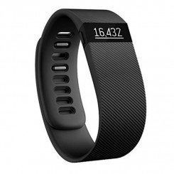 Activity Bangle Fitbit Charge FB404BKS OLED Bluetooth 4.0 Android /iOS/Windows Phone Black Size S