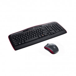 Клавиатура и беспроводная мышь Logitech 920-003978 Черный