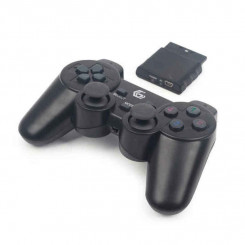 Juhtmeta mängukontroller GEMBIRD Dual Gamepad PC PS2 PS3 must