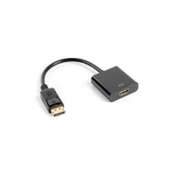 Адаптер DisplayPort-HDMI Lanberg AD-0009-BK Черный