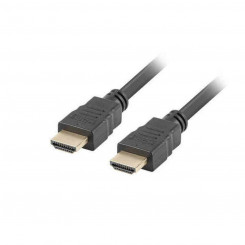 HDMI-кабель Lanberg 4K Ultra HD со штекером/вилкой, черный
