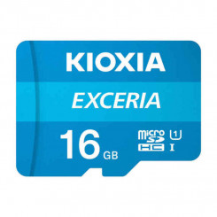 Карта памяти Micro SD с адаптером Kioxia Exceria UHS-I Class 10 Blue