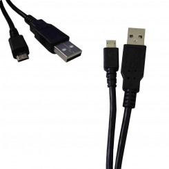 Кабель Micro USB EDM Черный 1,8 м