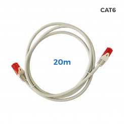 Жесткий сетевой кабель UTP категории 6 EDM, серый
