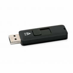 Флэш-накопитель Pendrive V7 USB 2.0, черный, 8 ГБ