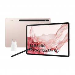 Tablet Samsung Galaxy Tab S8+ Pink 128 GB 8 GB RAM 5G 12,4"