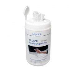Moist Wipes for Screens LogiLink (100 Units)