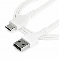 USB A–USB C kaabel Startech RUSB2AC2MW Valge