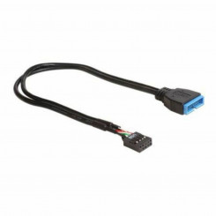 USB-кабель DELOCK 83281 30 см Черный