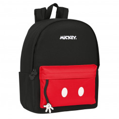 Рюкзак для ноутбука Mickey Mouse Clubhouse Микки Маус Красный Черный (31 x 40 x 16 см)