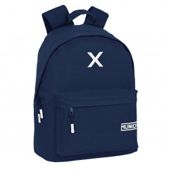 Рюкзак для ноутбука Мюнхен Мюнхен Basicos Темно-синий (31 x 41 x 16 см)