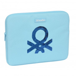 Чехол для ноутбука Benetton Sequins Light Blue (34 x 25 x 2 см)