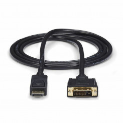 DisplayPort-DVI-adapter Startech DP2DVI2MM6 (1,8 m) Must 1,8 m