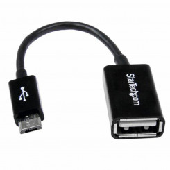 Кабель Micro USB Startech UUSBOTG USB A Micro USB B Черный