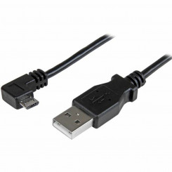 USB-kaabel Micro USB-ga Startech USBAUB50CMRA Must