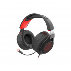 Headphones with Microphone Genesis RADON 610 7.1 Red Black