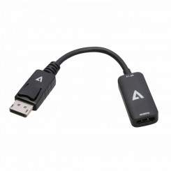 DisplayPort-HDMI-adapter V7 V7DPHDMIACTV must 4K Ultra HD