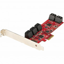 PCI-kaart Startech 10P6G-PCIE-SATA-CARD