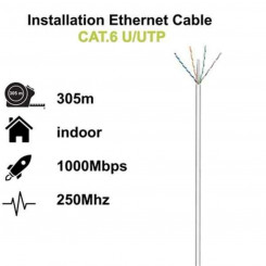Жесткий сетевой кабель UTP категории 6 (305 м)