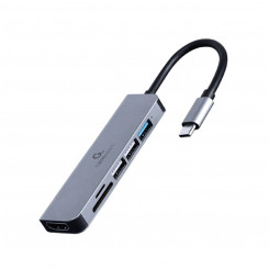 USB-jaotur GEMBIRD A-CM-COMBO6-02