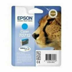 Originaal tindikassett Epson T0712 Cyan