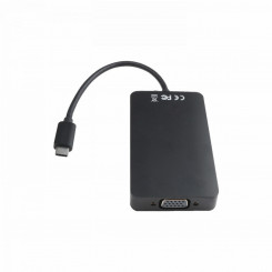 USB-jaotur V7 UC-U3CRJ45HDVG-BLK