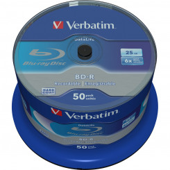Blu-Ray BD-R Verbatim Datalife 50 ühikut 25 GB 6x