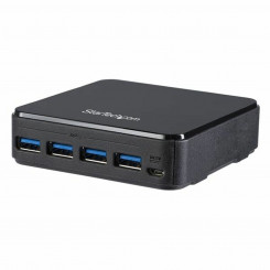 USB-концентратор Startech HBS304A24A Черный 5 Гбит/с