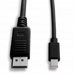 Кабель Mini DisplayPort — DisplayPort V7 V7MDP2DP-6FT-BLK-1E, черный