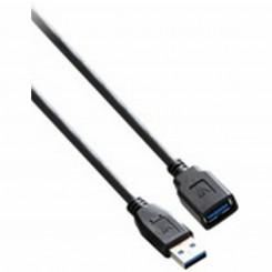 USB-кабель V7 V7E2USB3EXT-1,8M USB A Черный