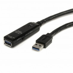 USB-кабель Startech USB3AAEXT10M USB A Черный