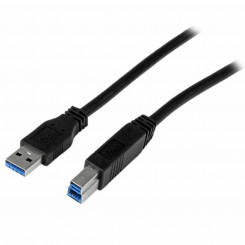 USB A kuni USB B kaabel Startech USB3CAB2M Must