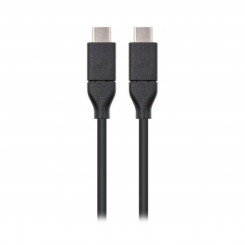 USB-C 3.1 kaabel NANOCABLE 10.01.4101 must (1 m)
