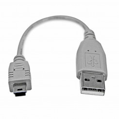 USB 2.0 A kuni Mini USB B kaabel Startech USB2HABM6IN Hall