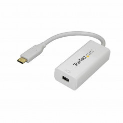 Адаптер USB C — Mini DisplayPort Startech CDP2MDP Белый 4K Ultra HD