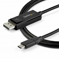 USB C to DisplayPort Adapter Startech CDP2DP142MBD         (2 m) Black