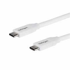 Cable USB C Startech USB2C5C2MW           (2 m) White