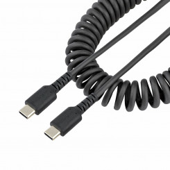 Cable USB C Startech R2CCC-50C-USB-CABLE Black 50 cm