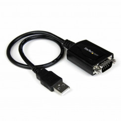 USB-кабель DB-9 Startech ICUSB232PRO 0,3 м Черный