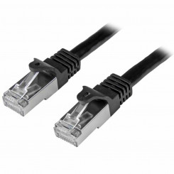 Жесткий сетевой кабель UTP категории 6 Startech N6SPAT1MBK 1 м